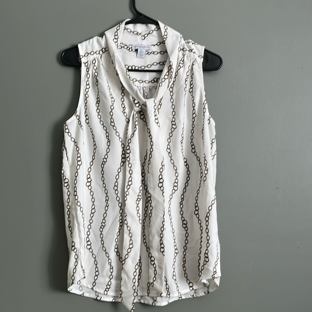 Blouse button down tank top